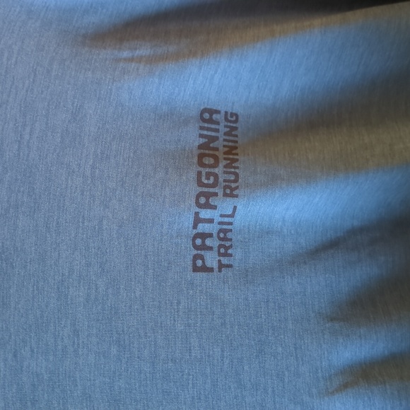 Patagonia "Cool Daily" Blue Long Sleeve Shirt - Picture 3 of 5